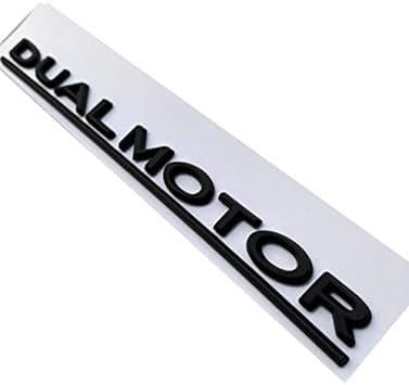 TESLA DUAL MOTOR Badges | Tesla Model 3 & Y - TTS Parts inc.