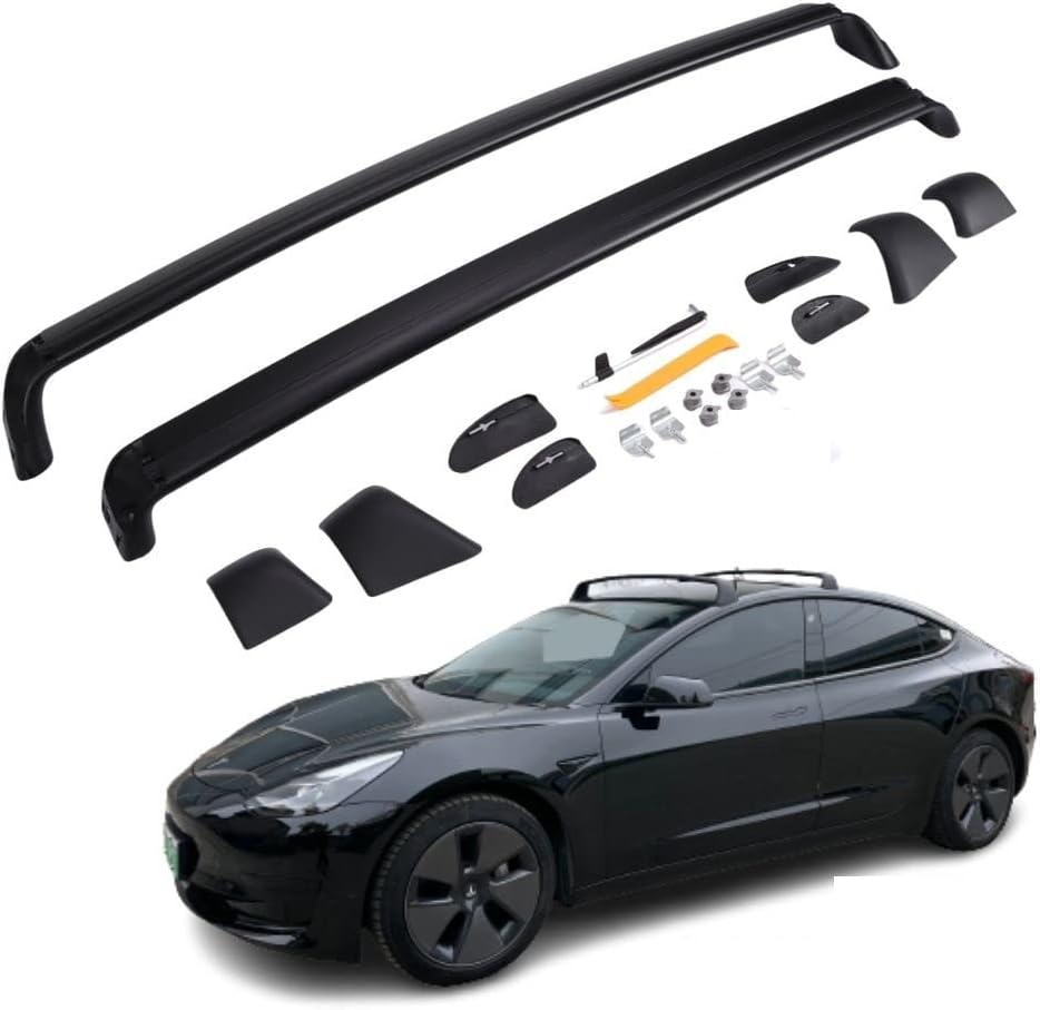 Model 3 | Barres de toit transversales en aluminium - TTS Parts inc.