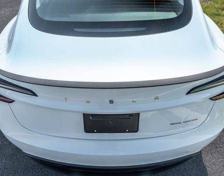 Model 3 Highland 2024+ | Carbon Fiber Performance Spoiler - TTS Parts inc.