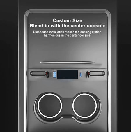 Model 3 & Y | Center Console Fast Charger - TTS Parts inc.