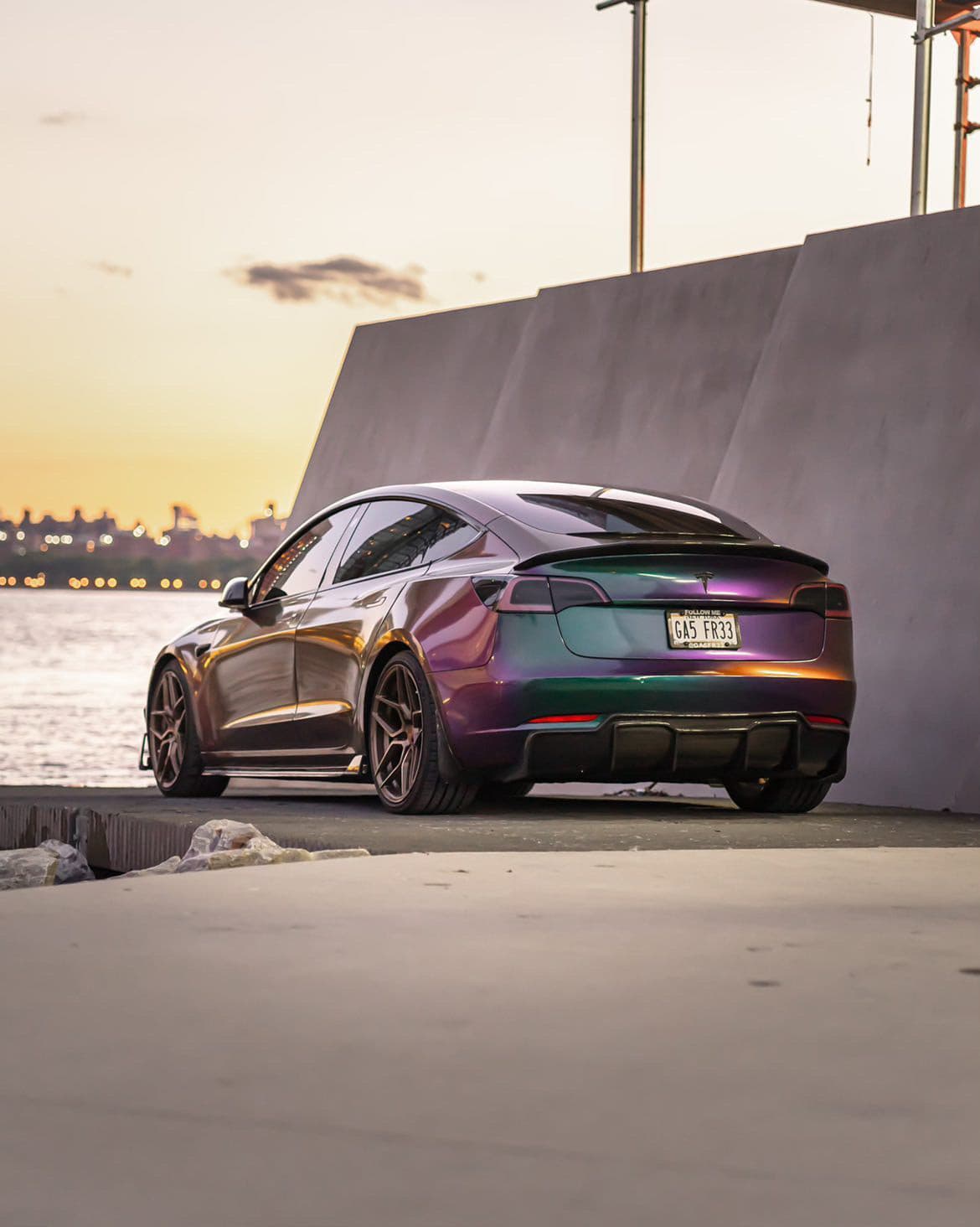 Model 3 (2018-2023) | Kit de carrosserie en fibre de carbone - TTS Parts inc.