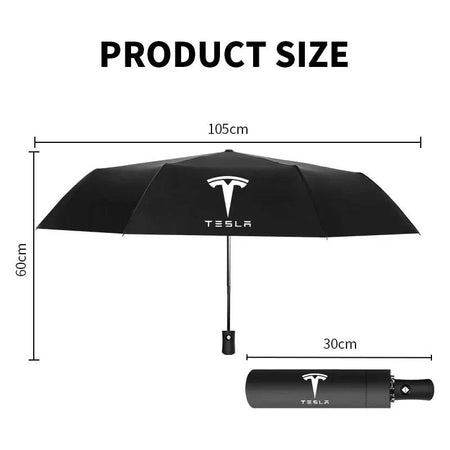 Car Folding Rain Umbrella For Tesla - TTS Parts inc.