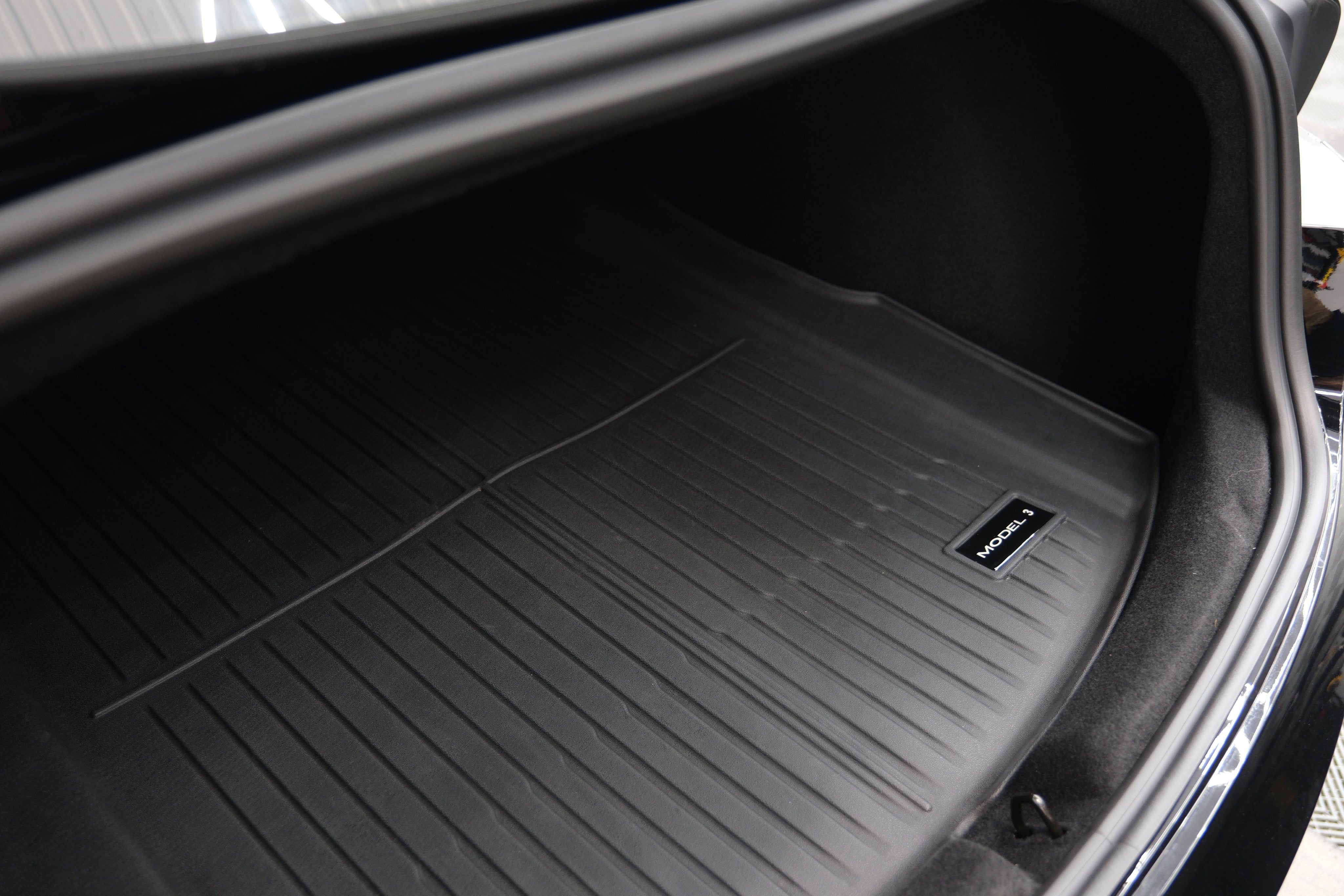 Model 3 Highland (2024+) | TPE Winter Trunk Mat ❄️ - TTS Parts inc.