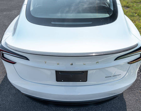 Model 3 Highland 2024+ | Carbon Fiber Performance Spoiler - TTS Parts inc.