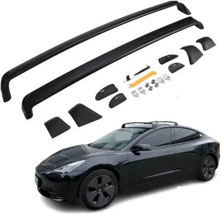 Model Y | Barres Transversales de Toit en Aluminium - TTS Parts inc.