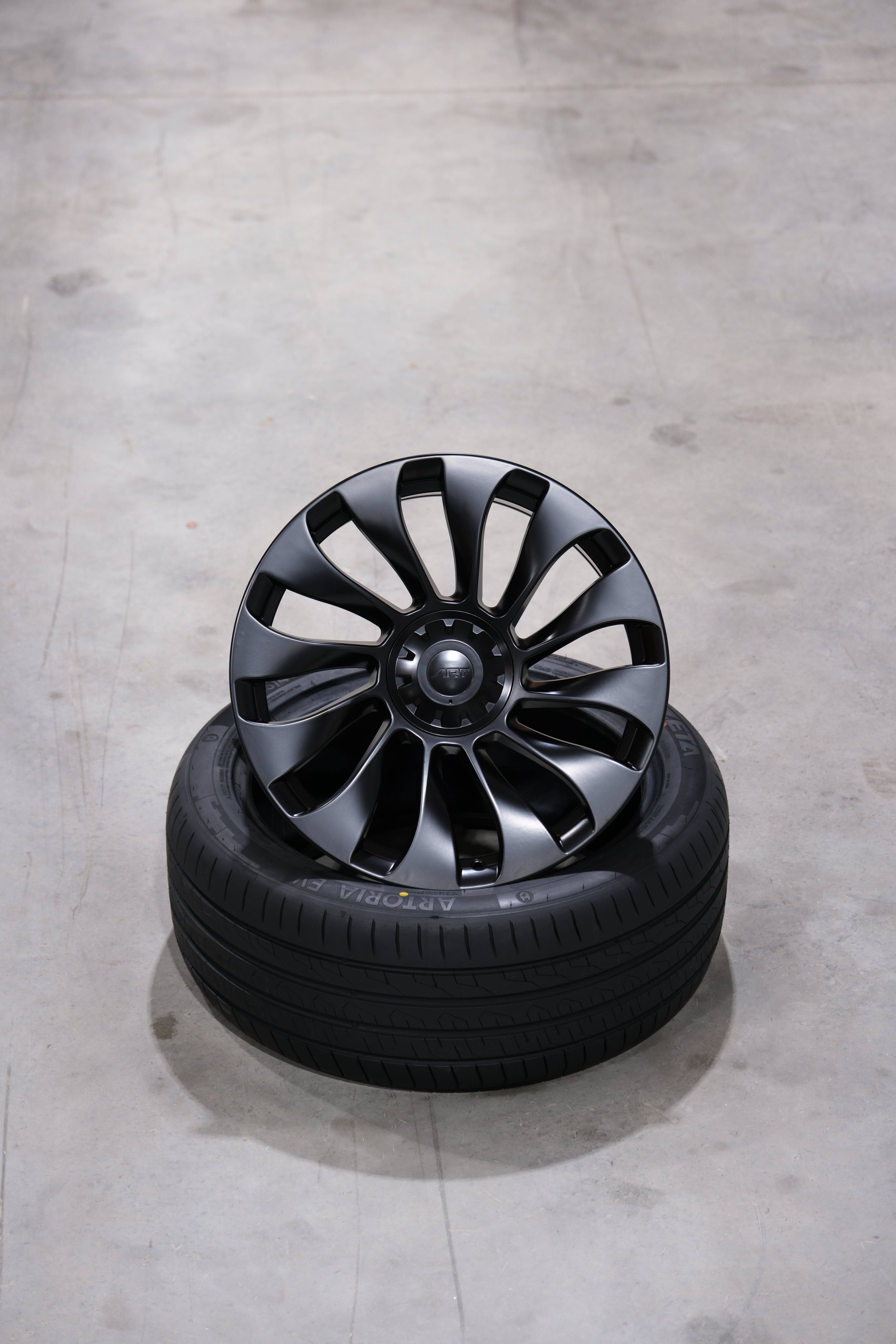 Model Y | 19-inch Matte Black Wheel Set (Series 1) - TTS Parts inc.