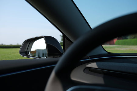 Model Y | Habillages de rétroviseur en fibre de carbone - TTS Parts inc.