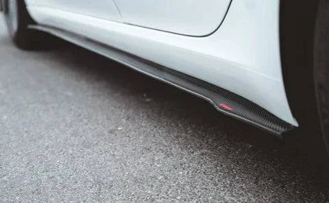 Model 3 (2018-2023) | Side skirt en fibre de carbone - TTS Parts inc.