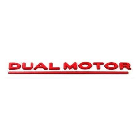 Model 3 & Y | badge TESLA DUAL MOTOR - TTS Parts inc.