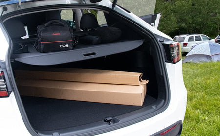 Model Y (2020-2023) | Couvre-bagages rétractable pour coffre arrière - TTS Parts inc.