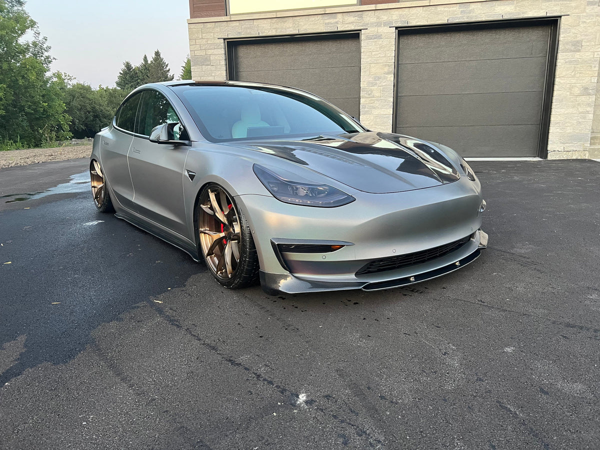 Carbon Fiber Body Kit "C" style | Tesla Model 3 (2018-2023) - The Tesla Stop