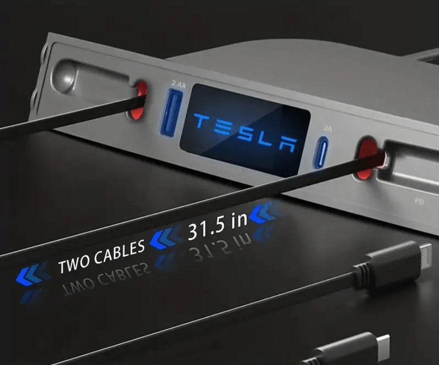 Modèles 3 et Y | Chargeur rapide pour console centrale