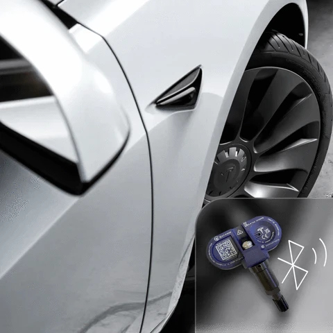 Capteurs de surveillance Tesla de pression des pneus bluetooth (TPMS) | 4pcs - TTS Parts inc.