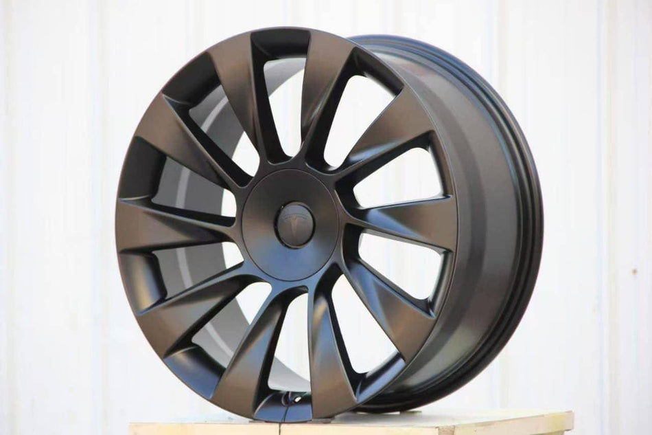 Model Y | 19-inch Matte Black Wheel Set (Series 2) - TTS Parts inc.