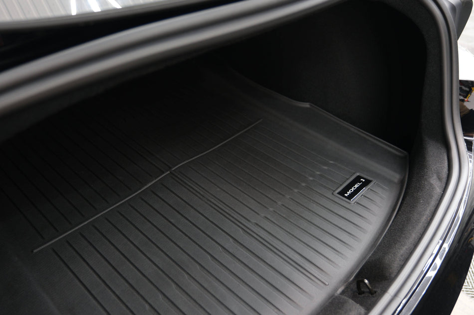 Model 3 Highland (2024+) | TPE Winter Trunk Mat ❄️ - TTS Parts inc.