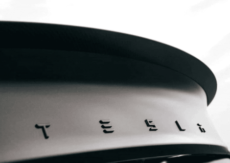 TESLA Rear Trunk Emblem Letters | Tesla Model 3 & Y - The Tesla Stop